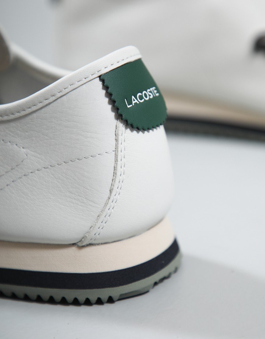 Lacoste Club-Low Trainers Off White/Khaki