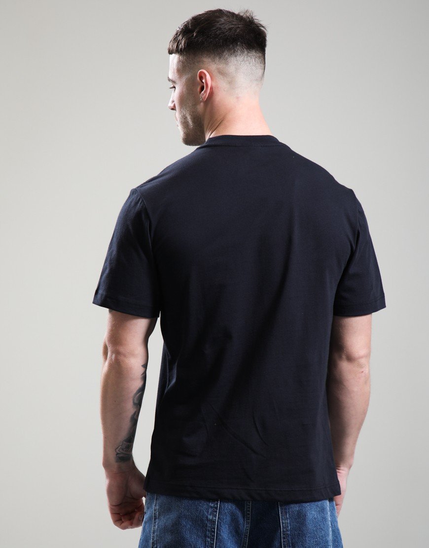 Lacoste Colour Block Cotton T-Shirt Blackbird/Graph