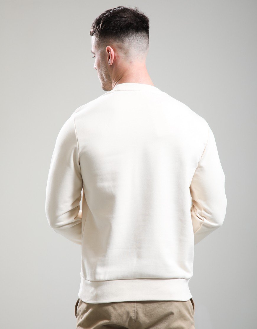 Lacoste Colour Block Fleece Crew Sweat Lapland/Lionne