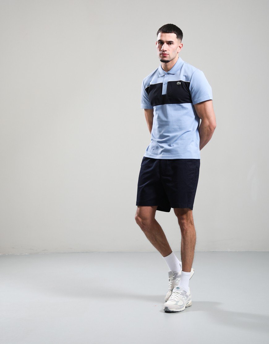 Lacoste Colour Block Polo Shirt Aphylla/Black