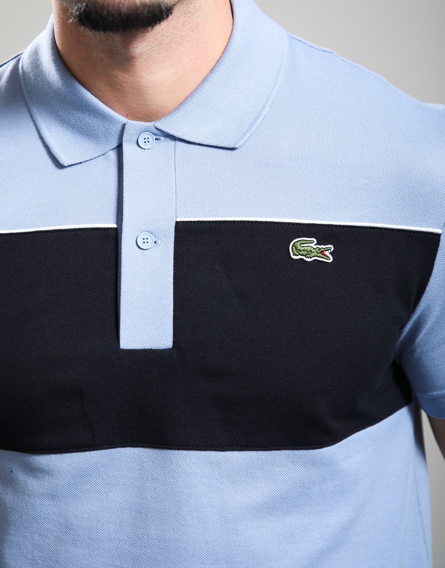 Lacoste Colour Block Polo Shirt Aphylla/Black