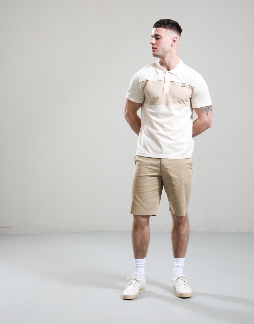 Lacoste Colour Block Polo Shirt Lapland/Lionne