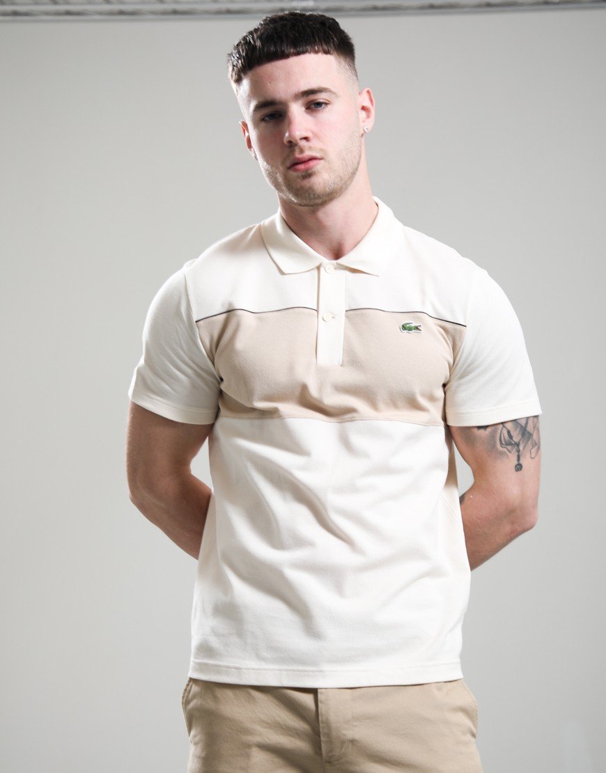 Lacoste Colour Block Polo Shirt Lapland/Lionne