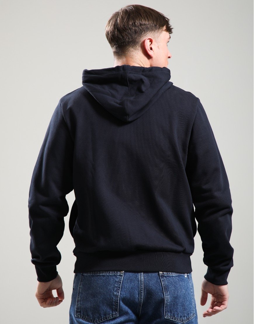 Lacoste Colour Block Zip Hoodie Blackbird/Graphite