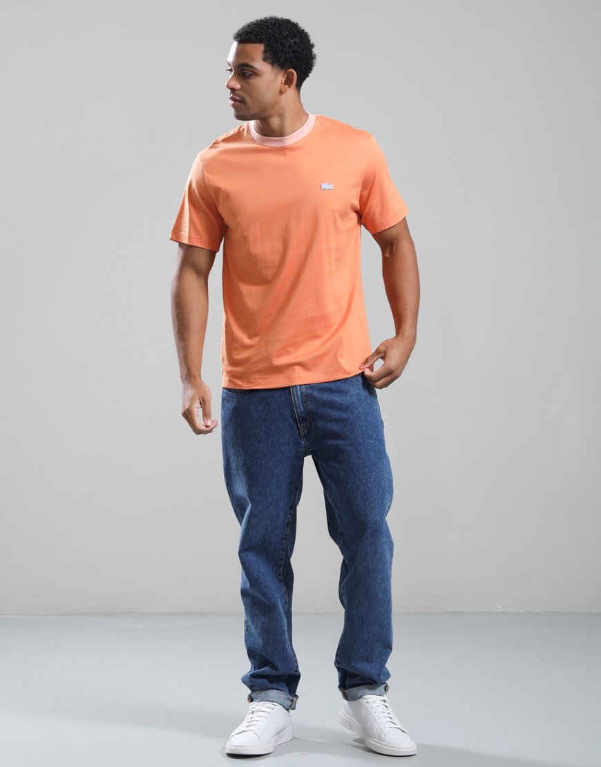 Lacoste Contrast Collar T-Shirt Blossom