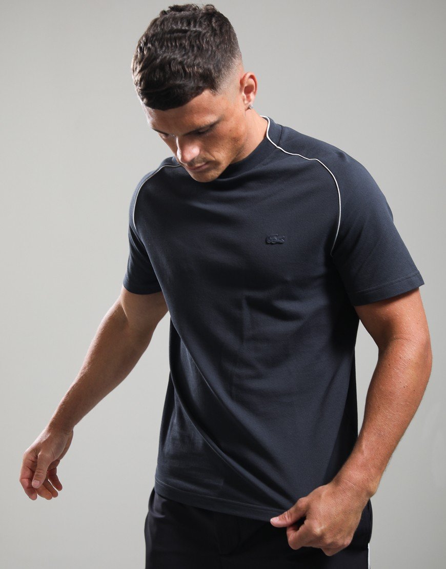 Lacoste Contrast Trim T-Shirt Graphite