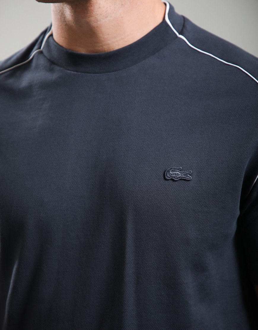 Lacoste Contrast Trim T-Shirt Graphite