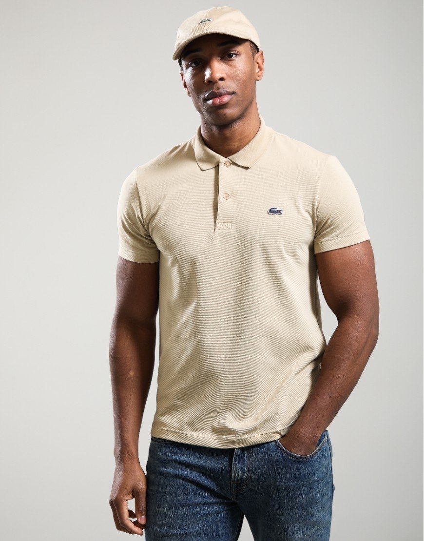 Lacoste Cotton Blend Polo Shirt Viennese