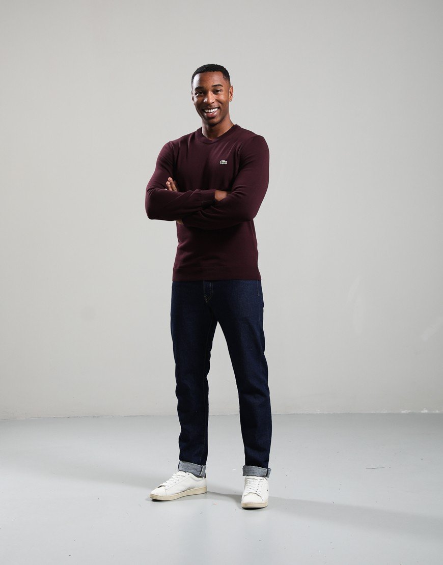 Lacoste Cotton Crew Knit Oxalis