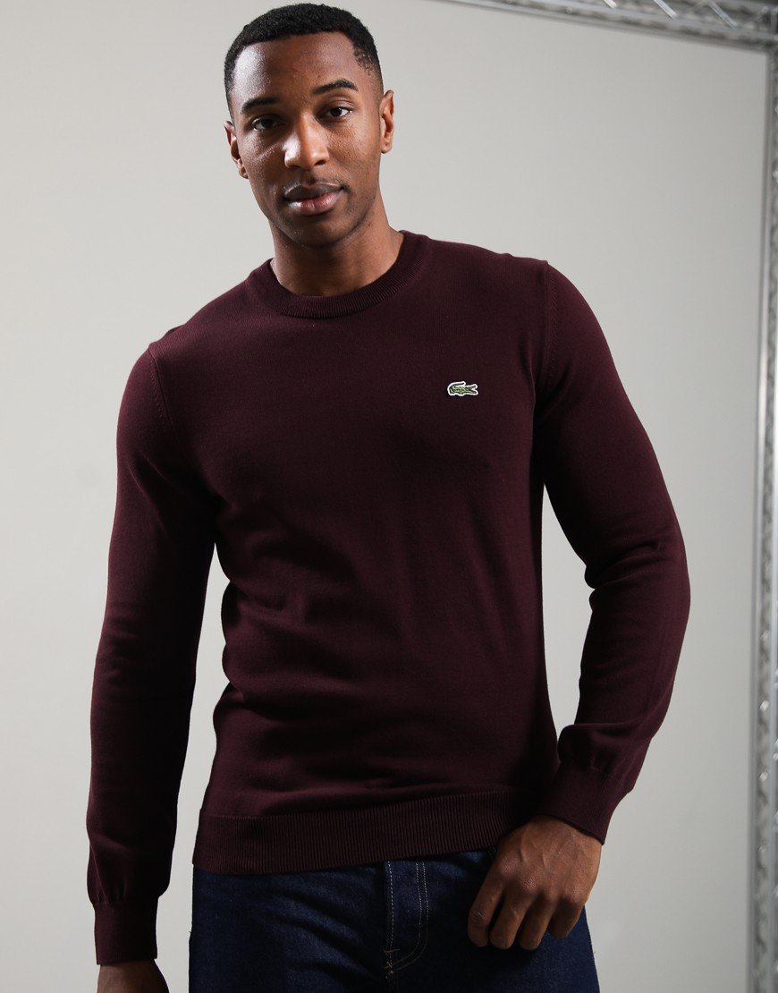 Lacoste Cotton Crew Knit Oxalis
