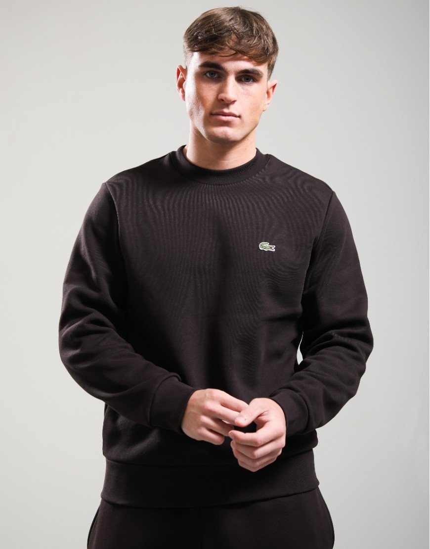Lacoste Cotton Crew Sweat Buffalo