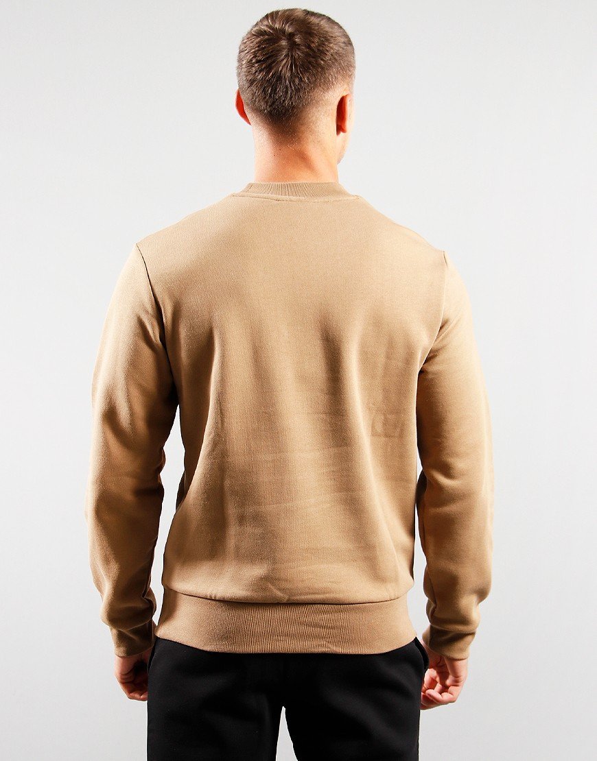 Lacoste Cotton Crew Sweat Leafy