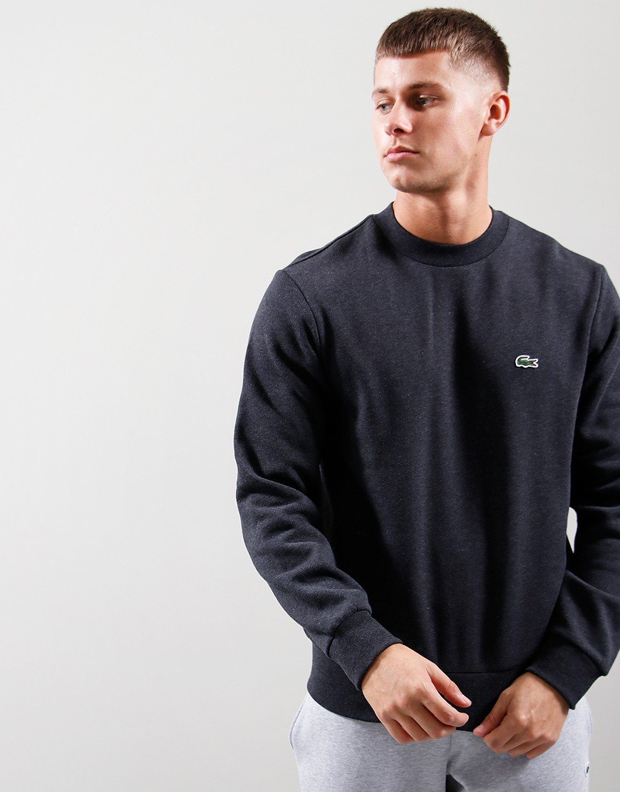 Lacoste Cotton Crew Sweat Lightning Chine