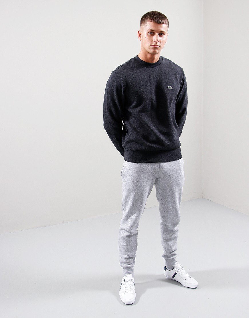 Lacoste Cotton Crew Sweat Lightning Chine