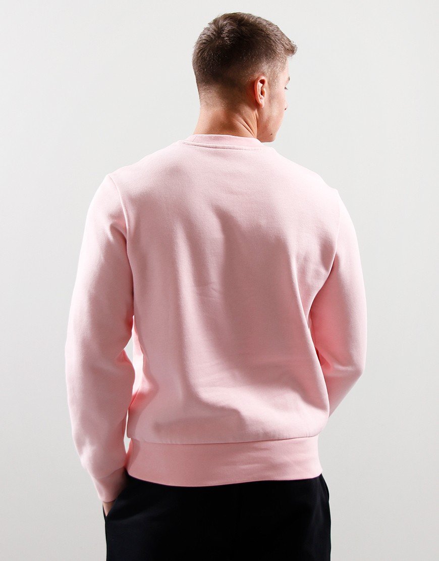 Lacoste Cotton Crew Sweat Waterlily