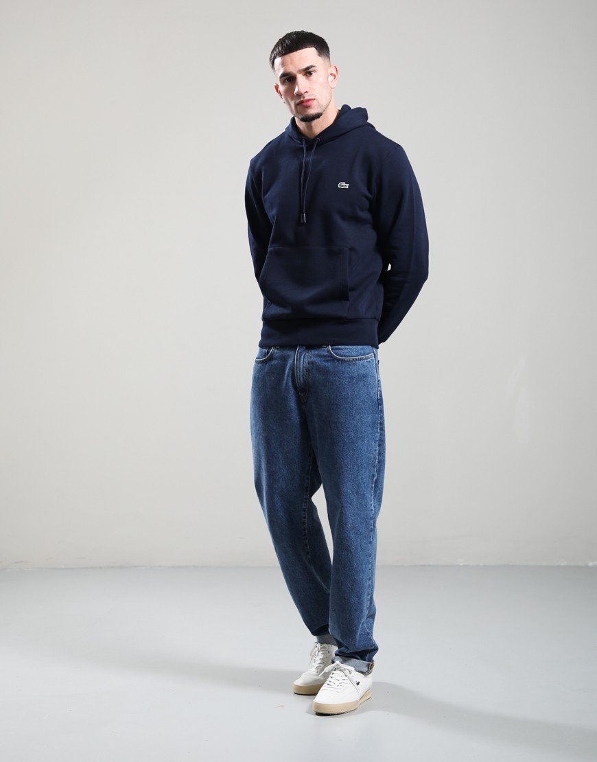 Lacoste Cotton Hoodie  Navy