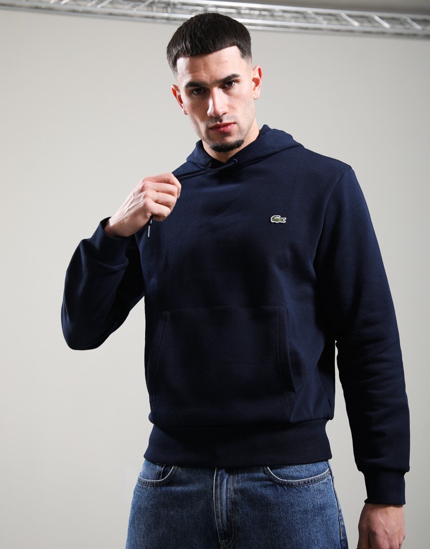 Lacoste Cotton Hoodie  Navy