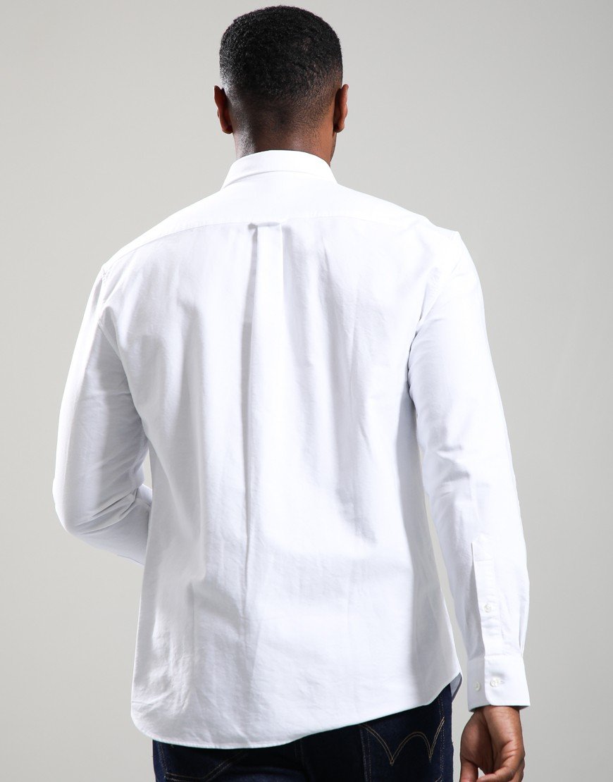 Lacoste Cotton Oxford Shirt White