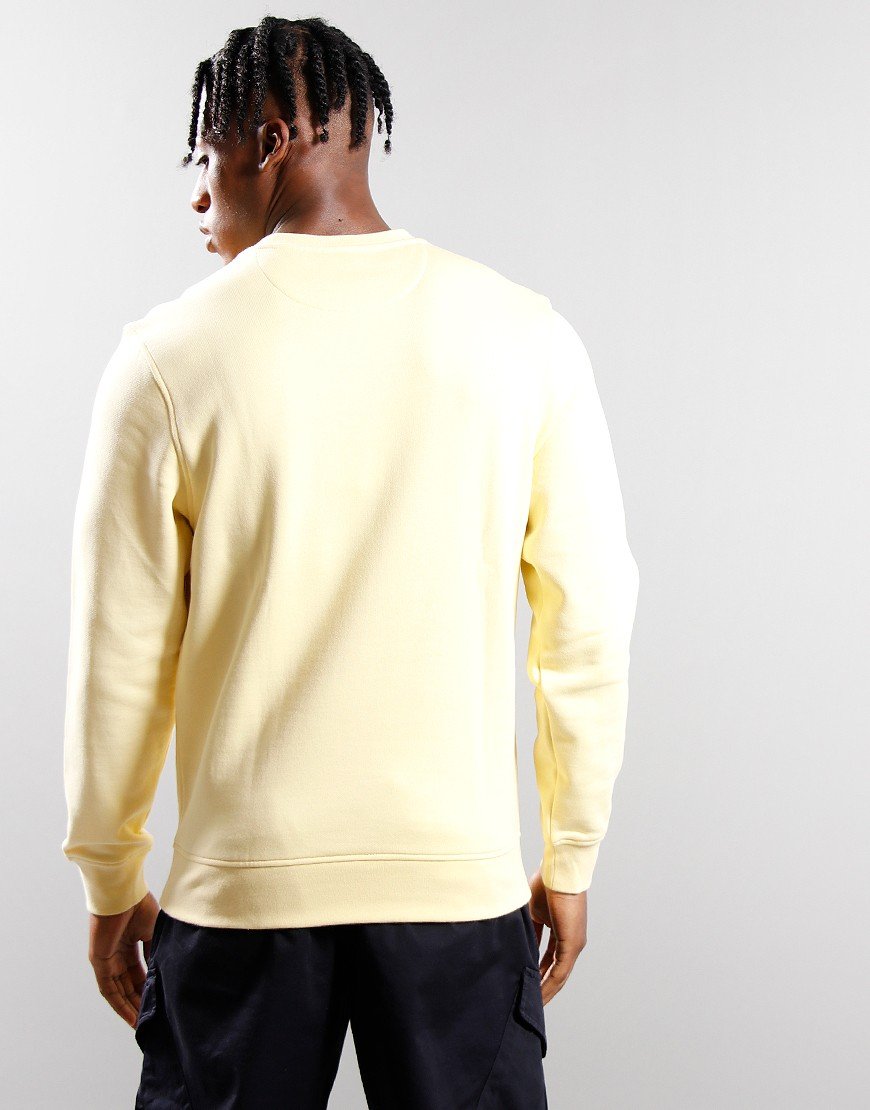 Lacoste Sport Fleece Crew Sweat Yellow
