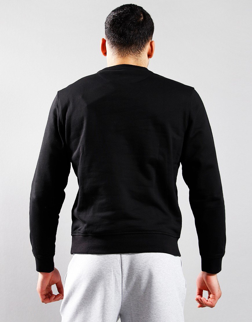Lacoste SPORT Crew Fleece Sweat Black