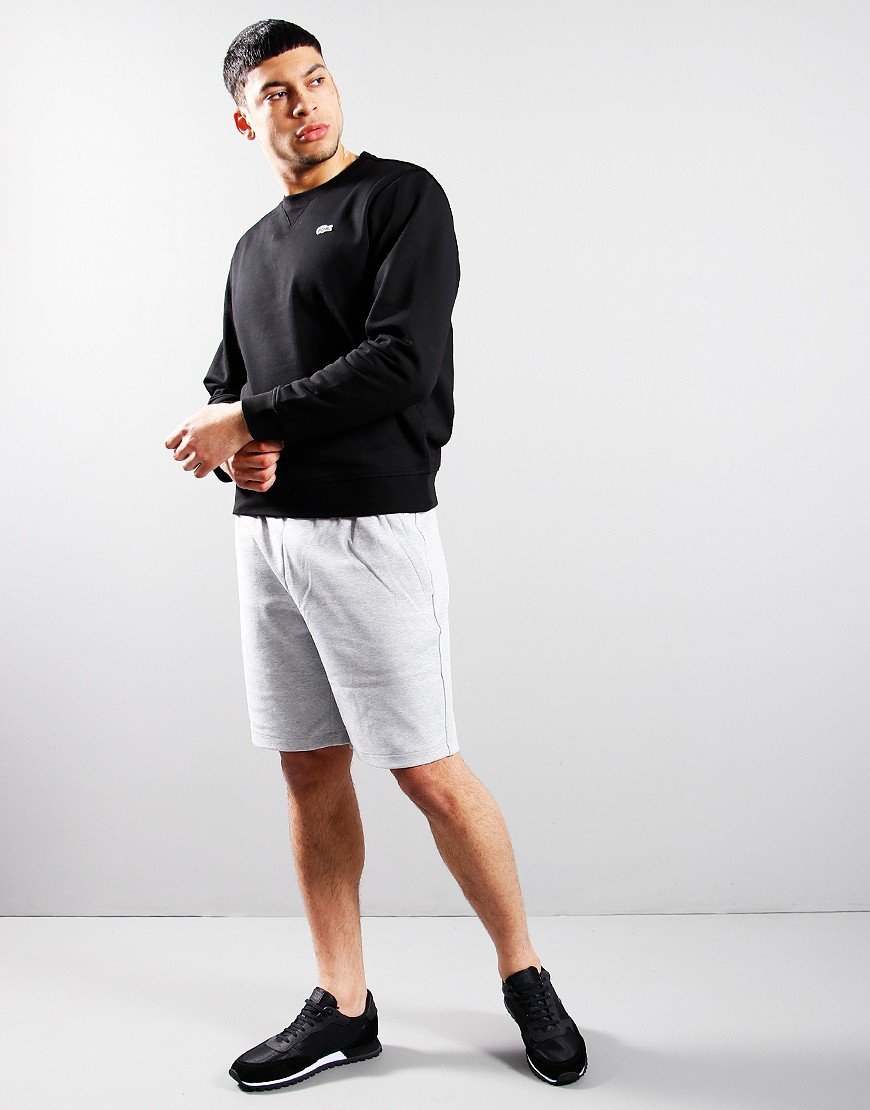 Lacoste SPORT Crew Fleece Sweat Black