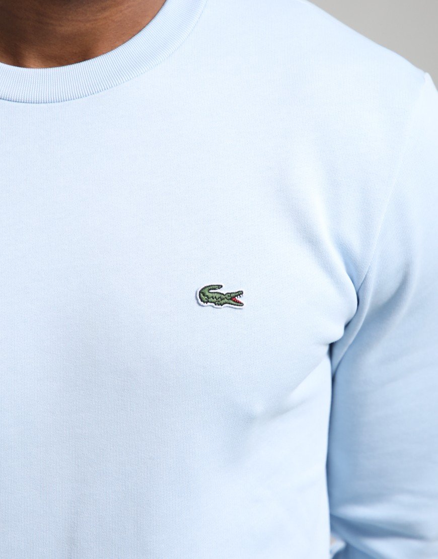 Lacoste Cotton Crew Sweat Light Blue