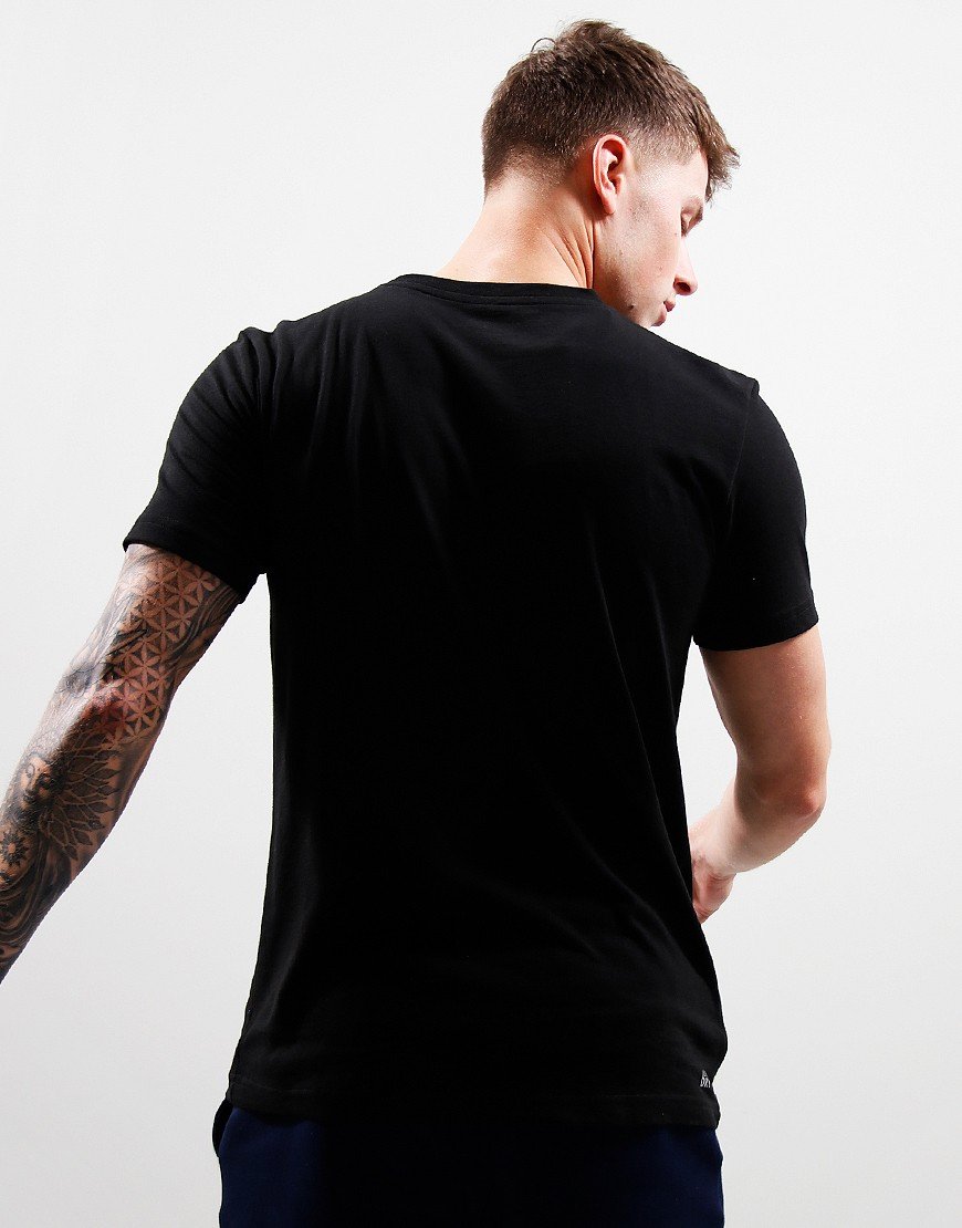 Lacoste Croc T-Shirt  Black/Corrida