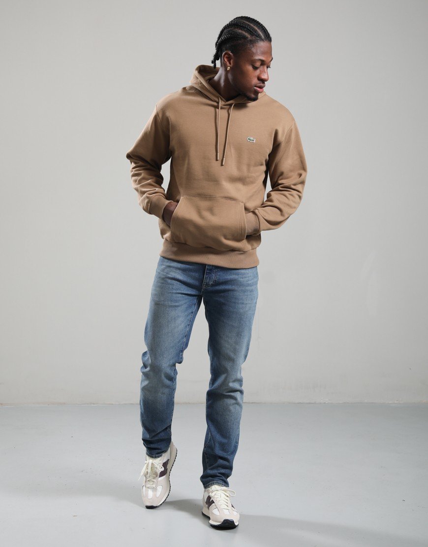 Lacoste Fleece Hoodie Cookie