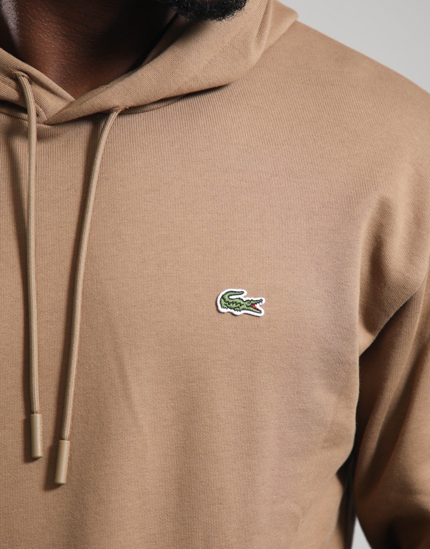 Lacoste Fleece Hoodie Cookie
