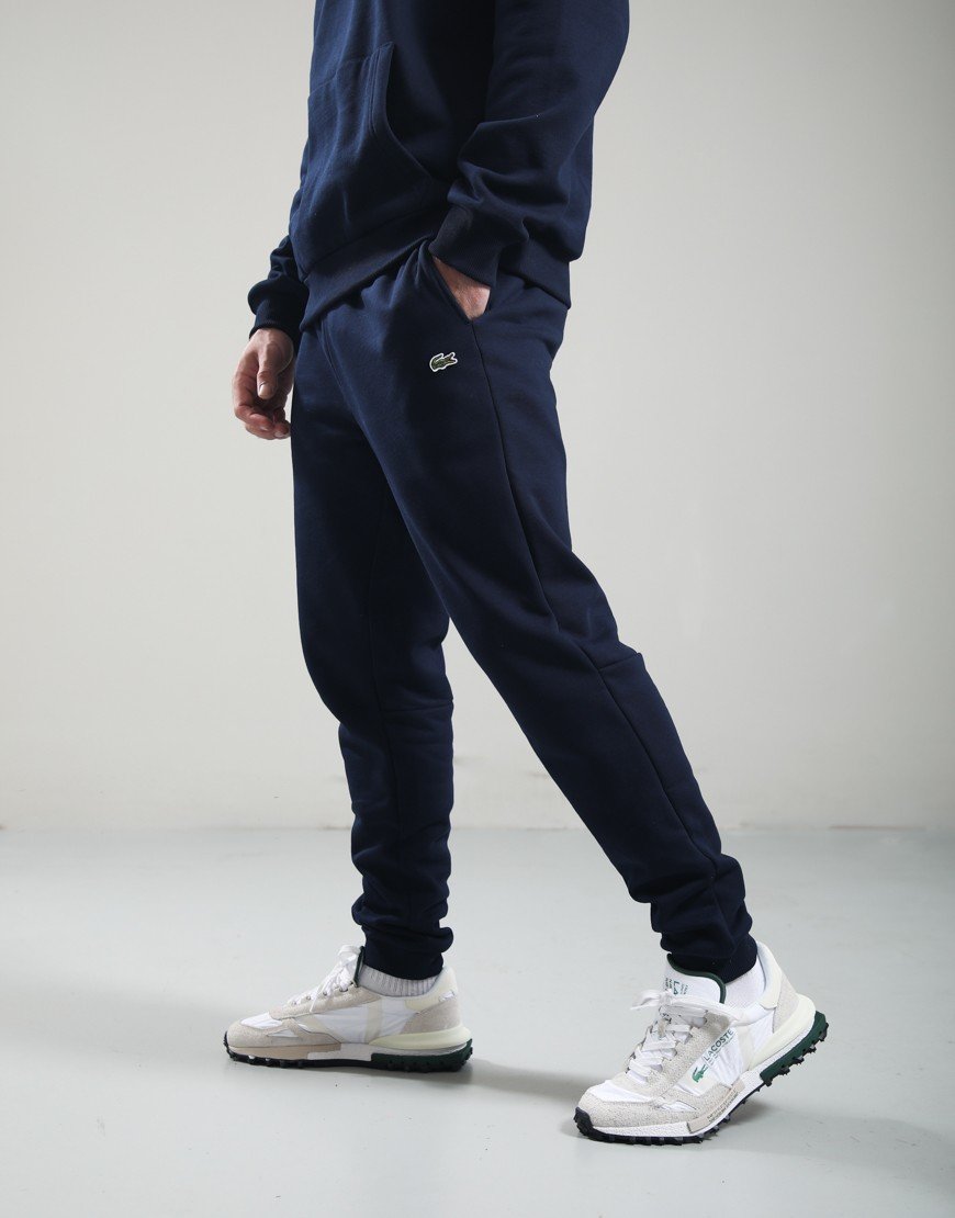 Lacoste Tapered Fit Fleece Jogger Navy Blue