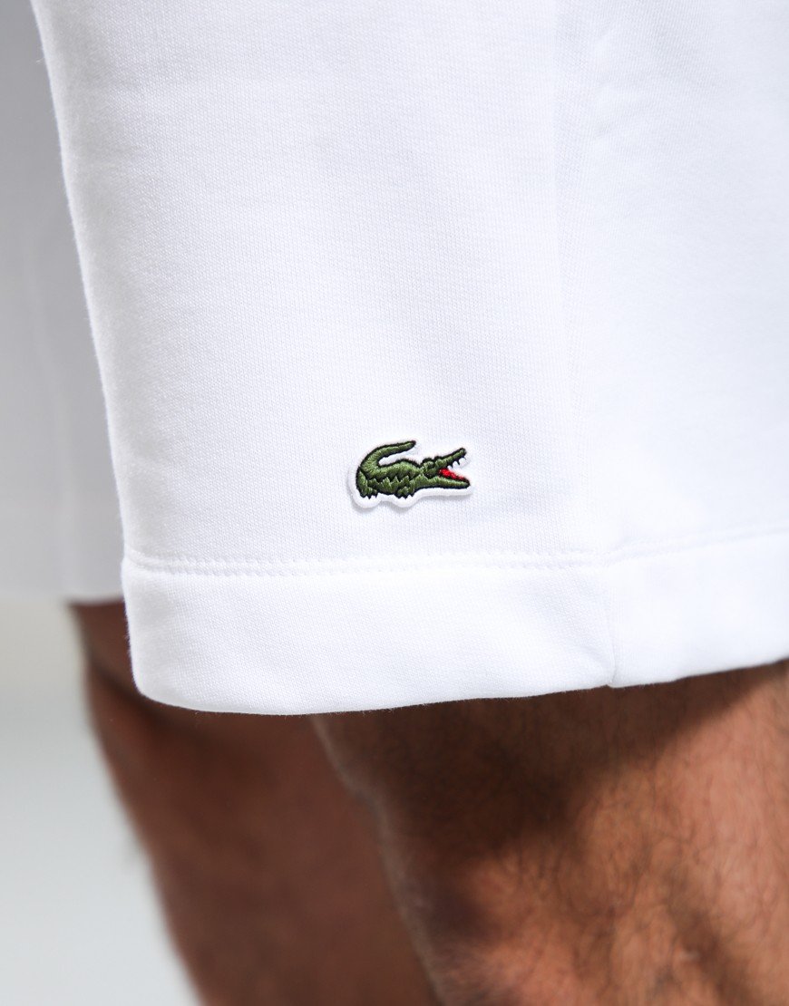Lacoste Fleece Short White