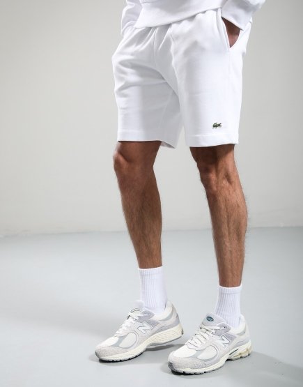 Lacoste Fleece Short White