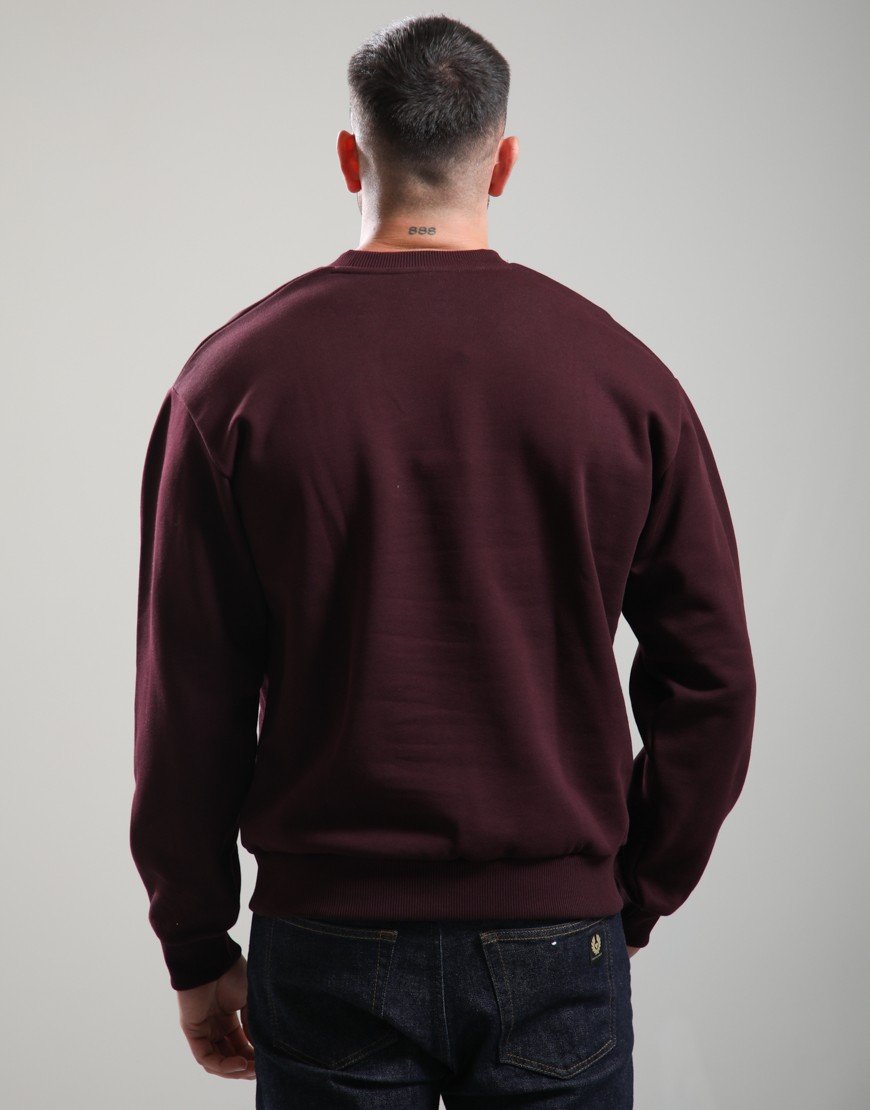 Lacoste Cotton Crew Sweat Oxalis
