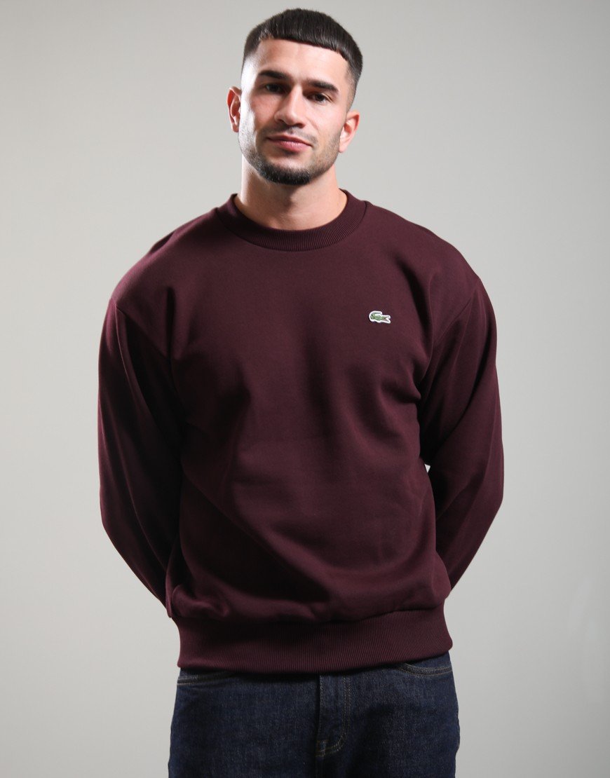 Lacoste Cotton Crew Sweat Oxalis