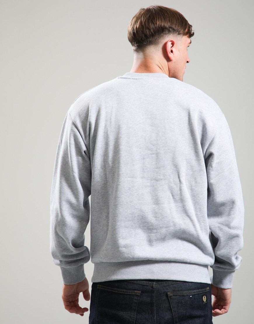 Lacoste Fleece Sweatshirt Silver Chine