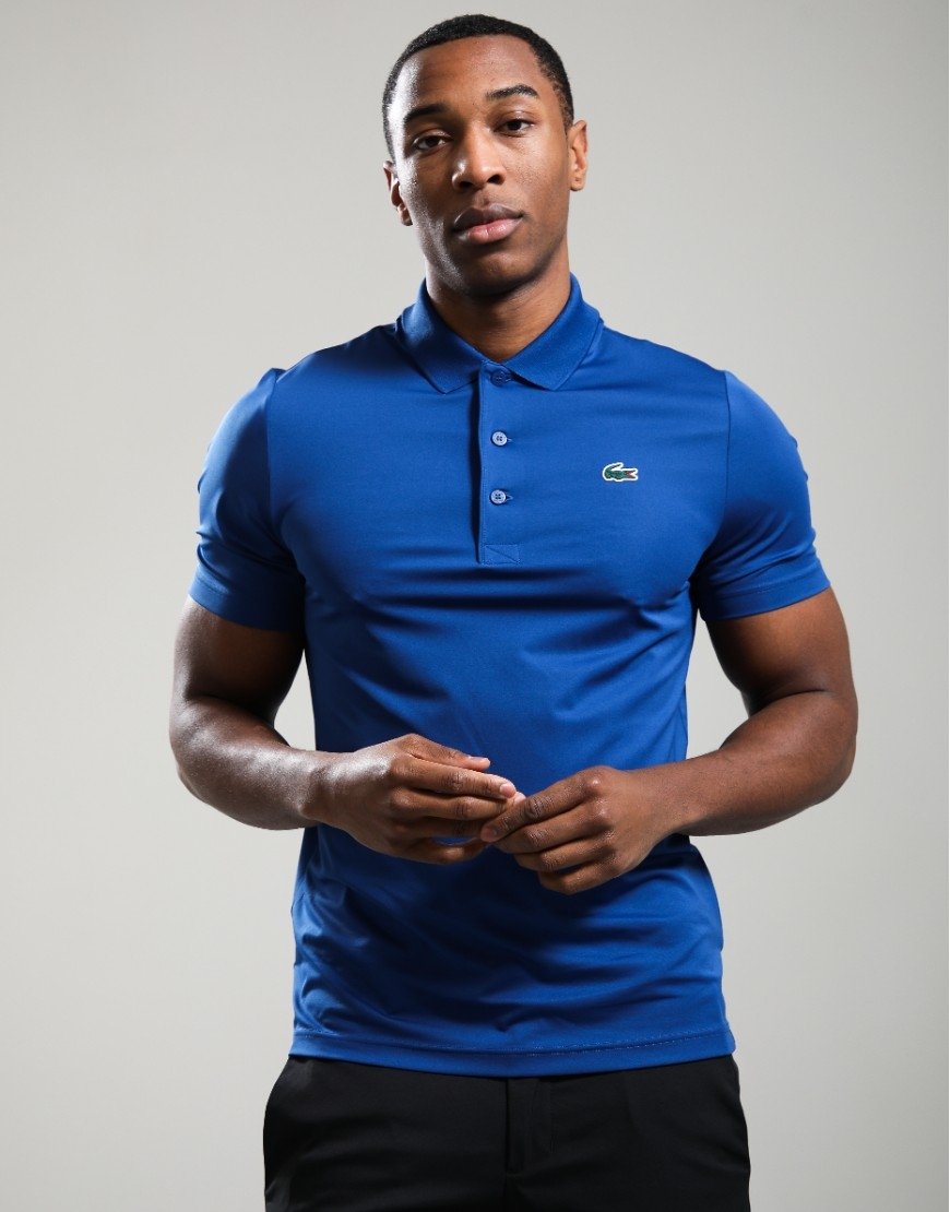 Lacoste Golf Polo Shirt Sapphire Blue