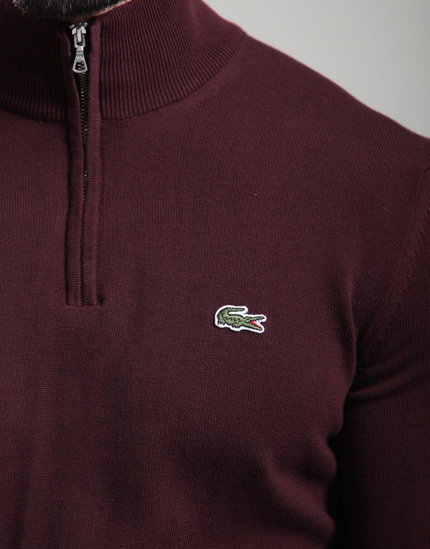 Lacoste Half Zip Knit Oxalis