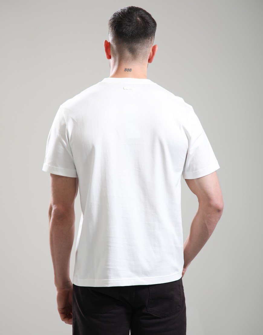 Lacoste Heavy Badge Accent T-Shirt Flour