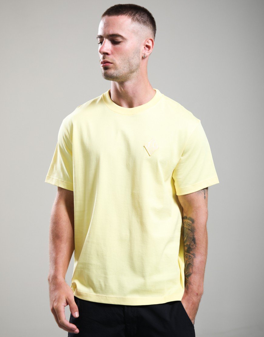 Lacoste Heavy Badge Accent T-Shirt Pastel Yellow