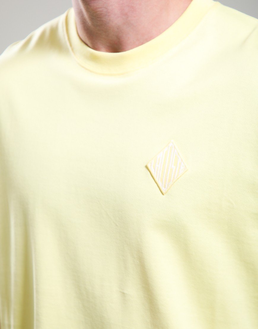 Lacoste Heavy Badge Accent T-Shirt Pastel Yellow