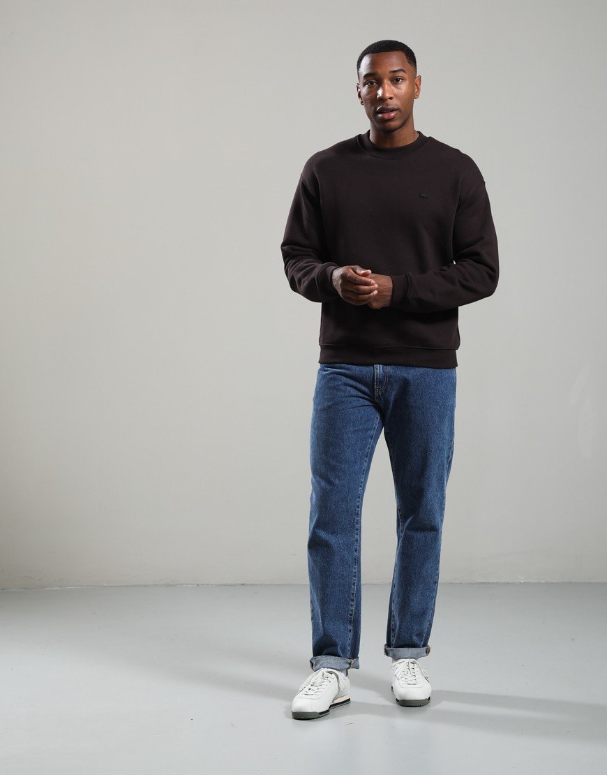 Lacoste Heavy Fleece Crew Sweat Buffalo