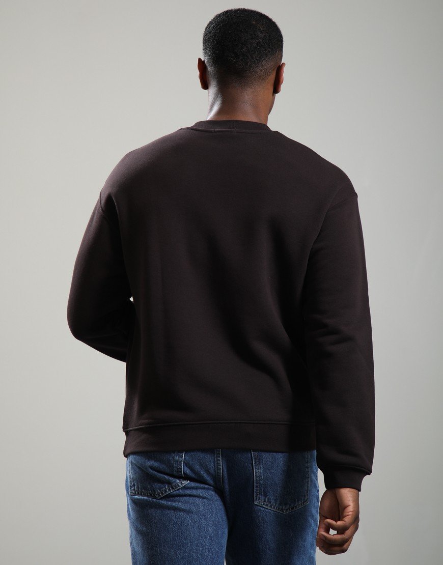 Lacoste Heavy Fleece Crew Sweat Buffalo