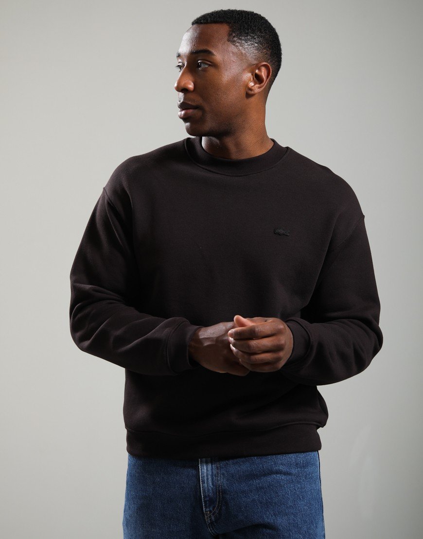 Lacoste Heavy Fleece Crew Sweat Buffalo