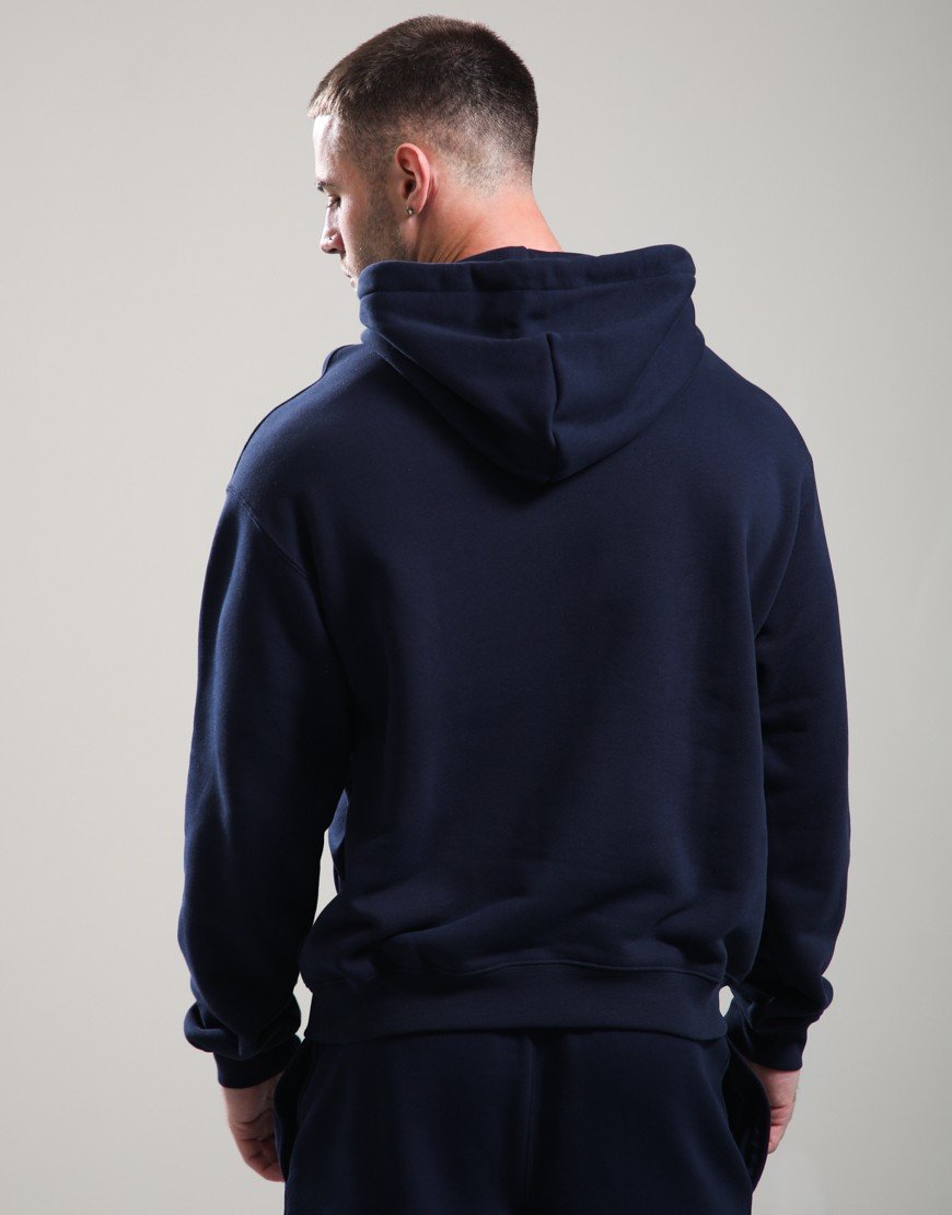 Lacoste Heavy Fleece Hoodie Navy