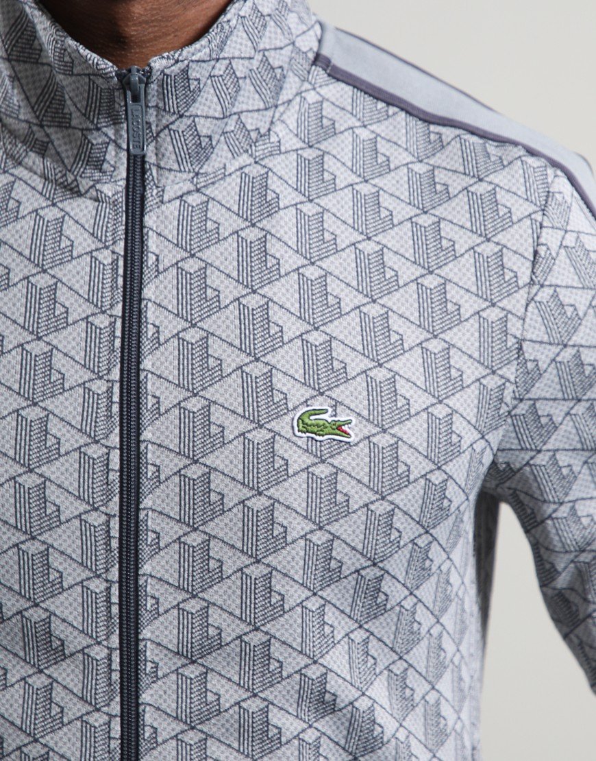 Lacoste Jacquard Tracktop Calluna/Graphite