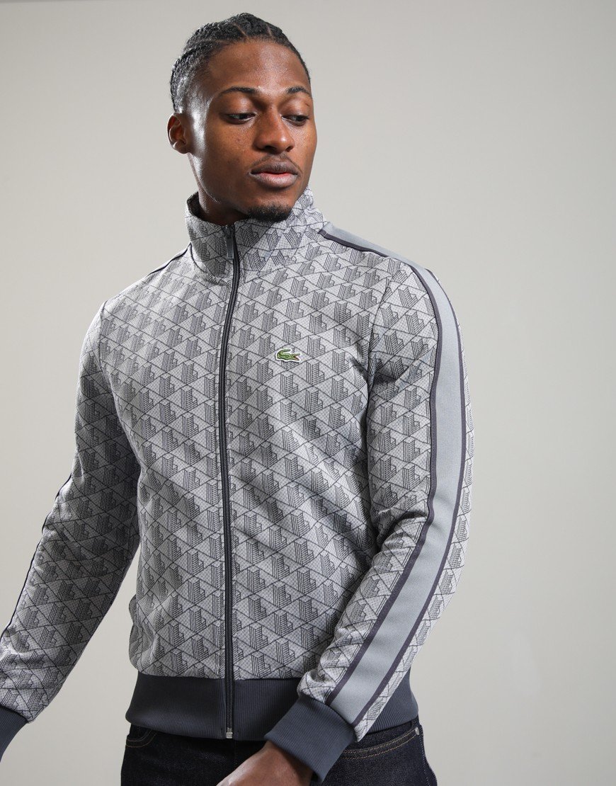 Lacoste Jacquard Tracktop Calluna/Graphite