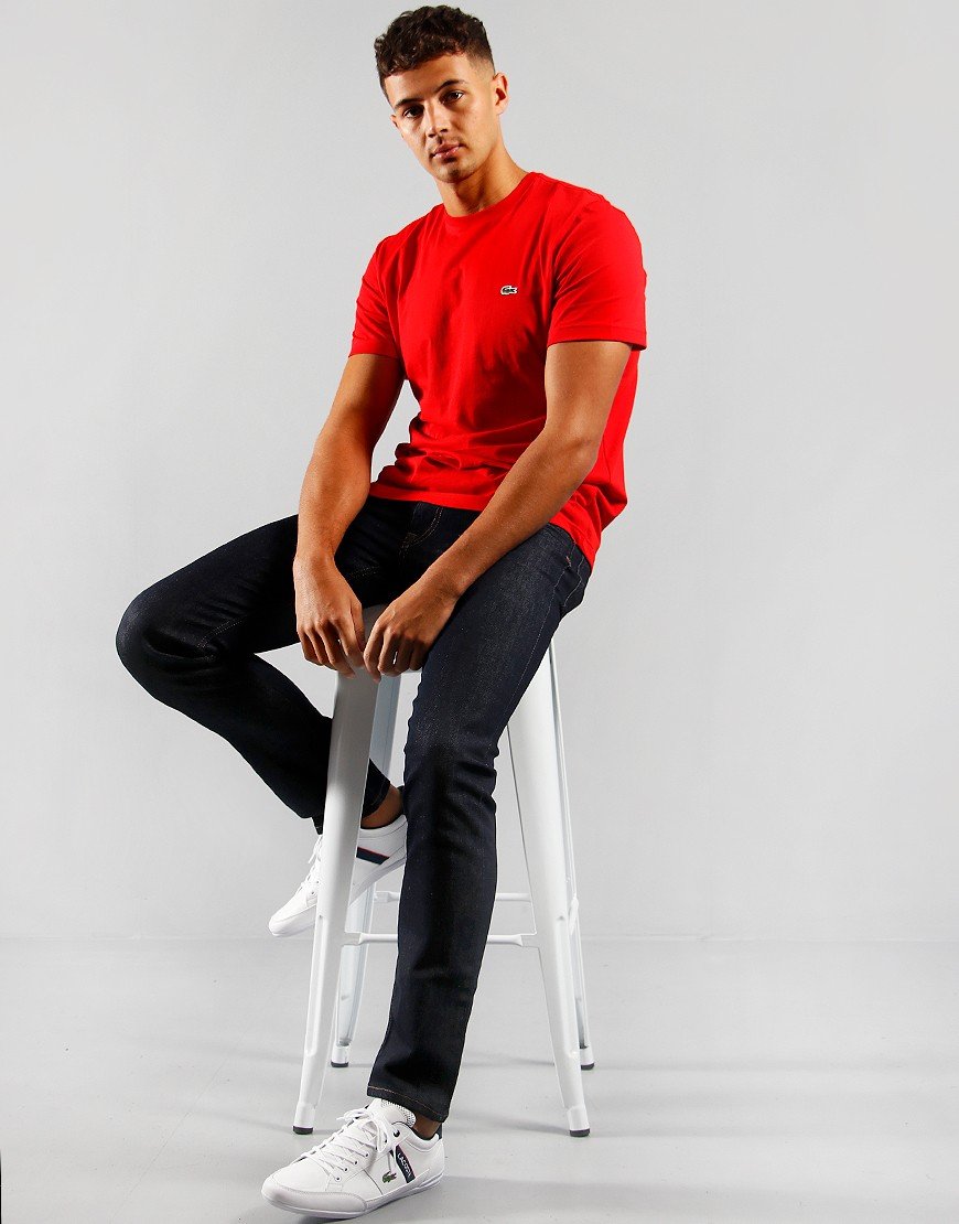 Lacoste Five-Pocket Jeans Washed Rinse