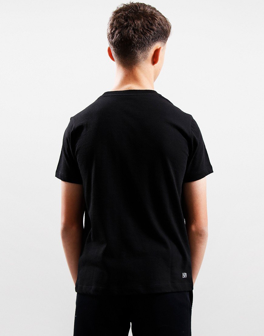 Lacoste Kids Croc T-Shirt Black/White