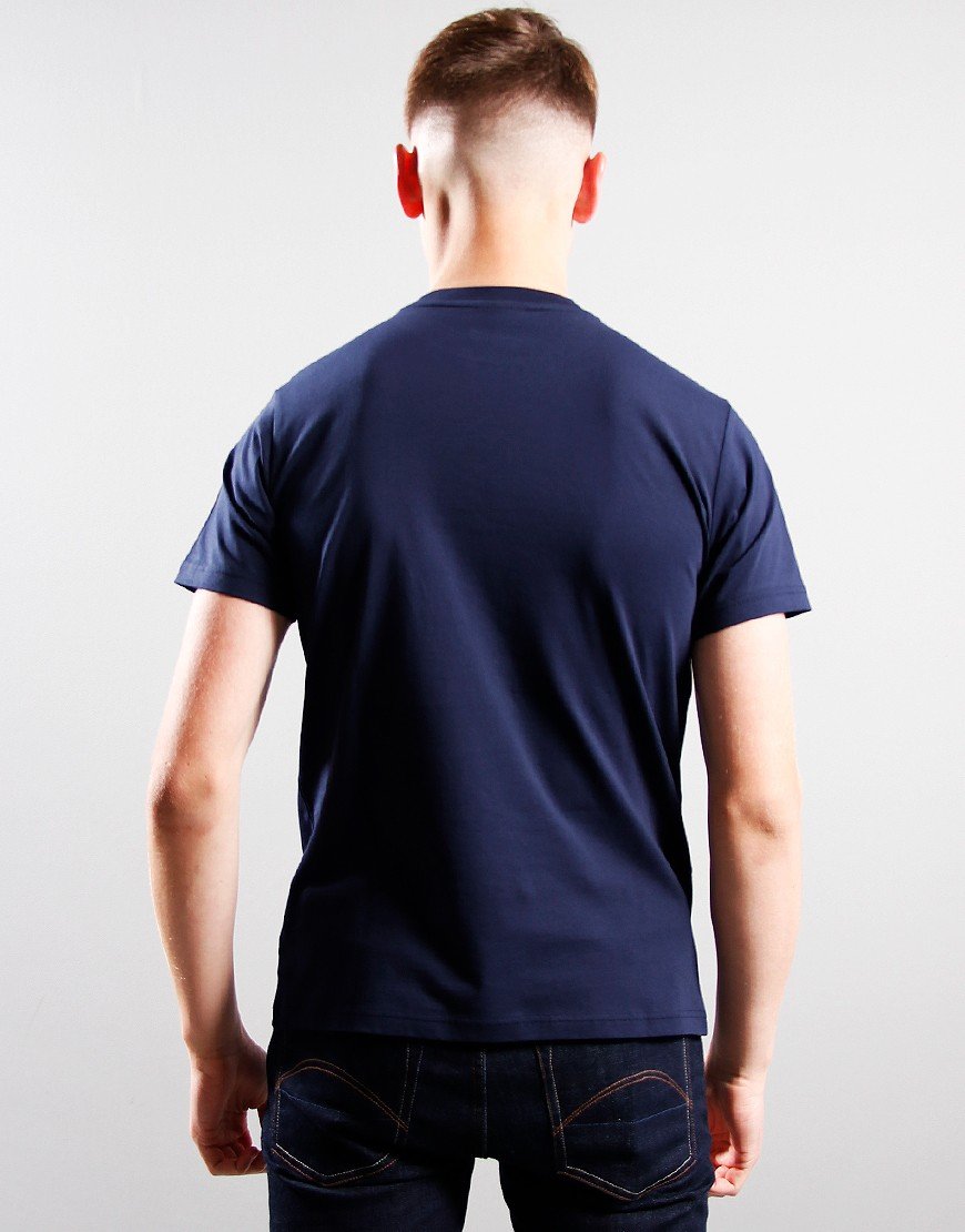 Lacoste Kids Multi Crocodile T-Shirt Navy