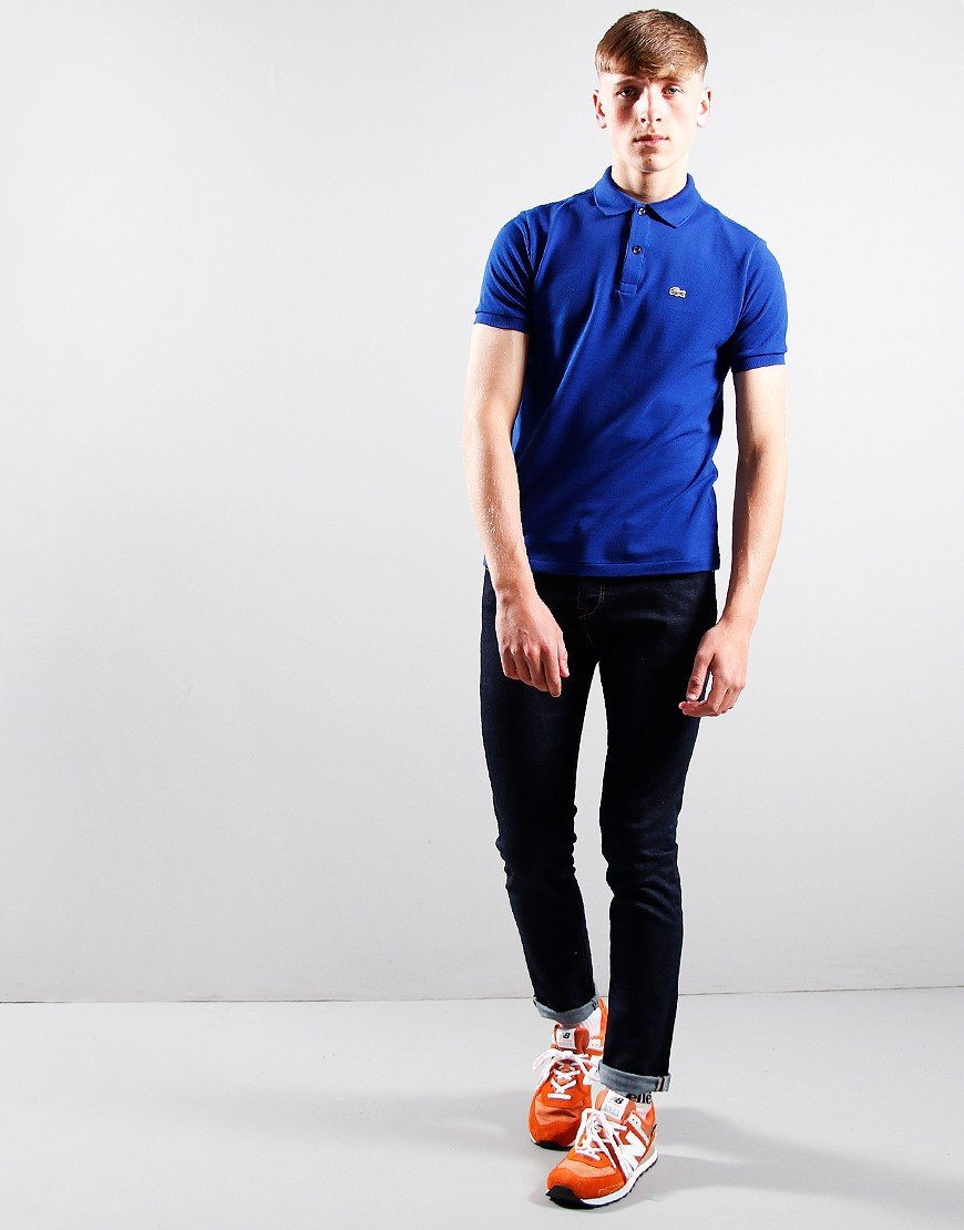 Lacoste Kids Plain Polo Shirt Cosmic